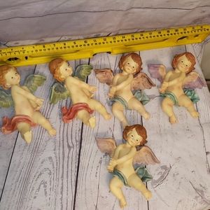 Beautiful Vintage Hanging Angels
